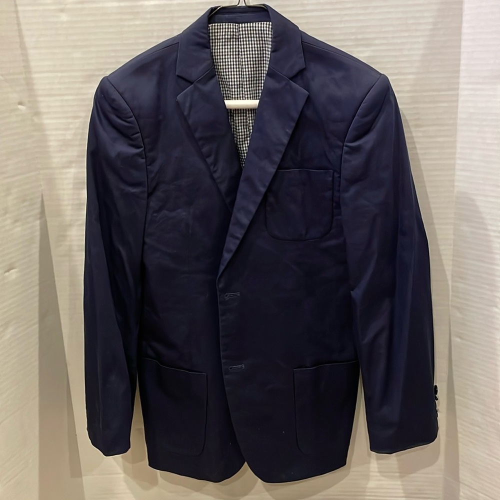 Issac Mizrahi blue/navy jacket/blazer size 16